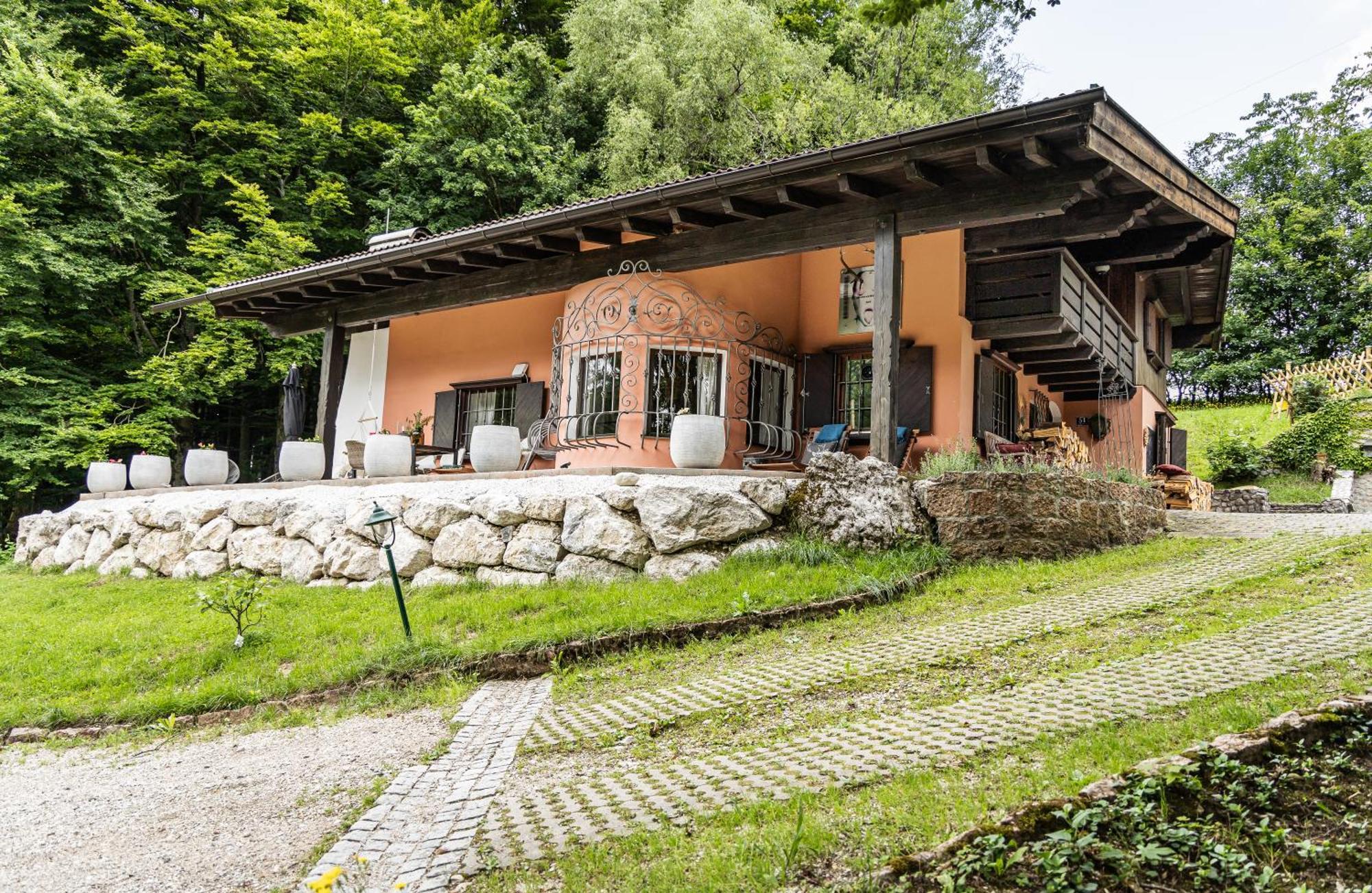 Alpin-Chalet In Alleinlage In Bad Ischl - Wald, Natur, Kamin & Sauna Exterior photo